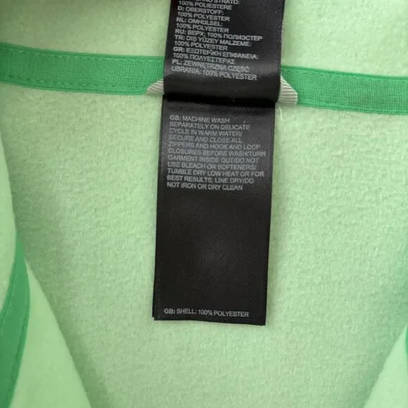 The North Face Women's Glacier 1/4 Zip Lightweight Fleece Pullover Size M Green - Picture 7 of 11